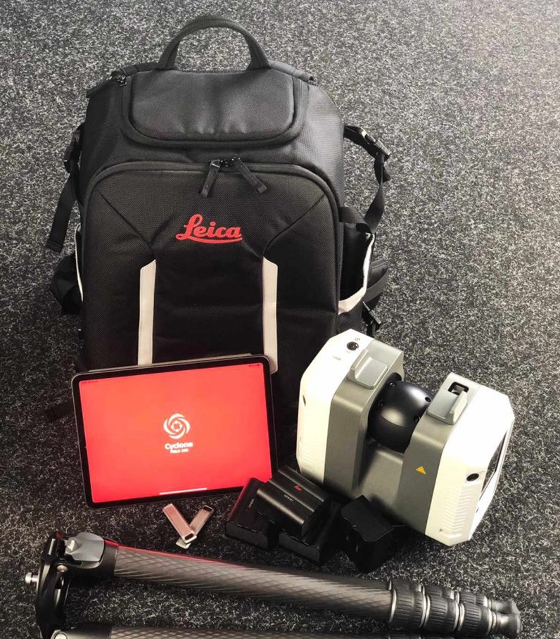 Leica RTC360 complete surveying equipment kit