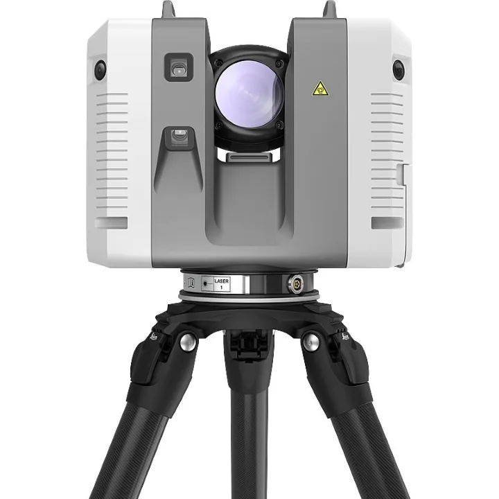 Leica RTC360 3D Laser Scanner mounted on tripod